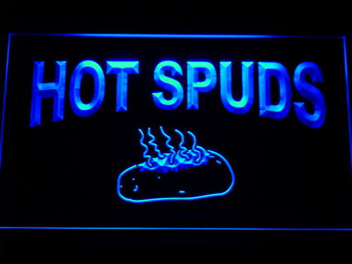 Hot Spuds Neon Light Sign